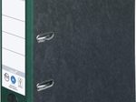 herlitz Ordner Rückenbreite 8 cm DIN A4 Karton grün marmoriert