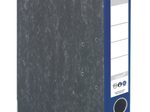 herlitz Ordner Rückenbreite 5 cm DIN A4 Karton blau marmoriert