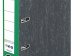 herlitz Ordner Rückenbreite 5 cm DIN A4 Karton grün marmoriert