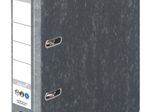 herlitz Ordner Rückenbreite 5 cm DIN A4 Karton grau marmoriert