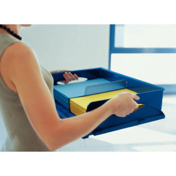 LEITZ Briefablage Sorty A3 quer Jumbo DIN A3 quer blau
