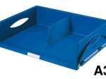 LEITZ Briefablage Sorty A3 quer Jumbo DIN A3 quer blau
