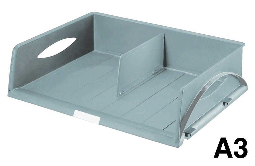LEITZ Briefablage Sorty A3 quer Jumbo DIN A3 quer grau