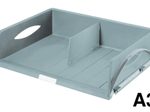 LEITZ Briefablage Sorty A3 quer Jumbo DIN A3 quer grau