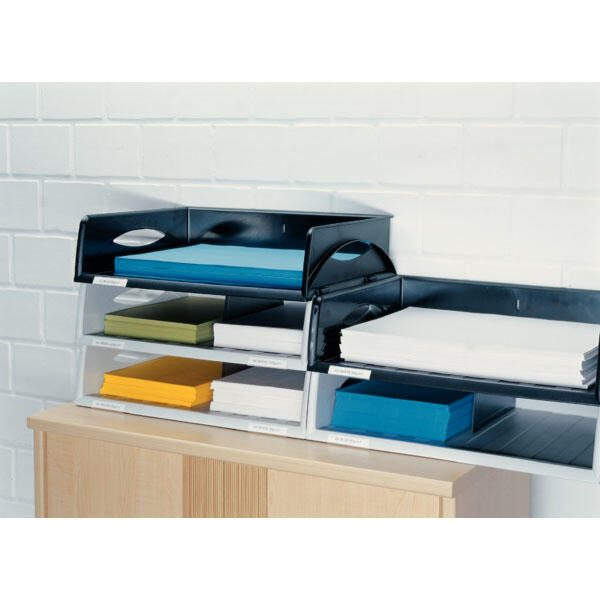 LEITZ Briefablage Sorty A3 quer Jumbo DIN A3 quer schwarz