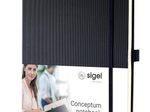 SIGEL Conceptum® Notizbuch ca. DIN A4 kariert, 194 Seiten