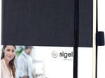 SIGEL Conceptum® Notizbuch ca. DIN A5 kariert, 194 Seiten