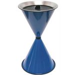 SZ Metall Standaschenbecher blau