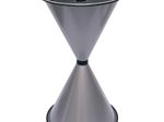 SZ Metall Standaschenbecher silbermetallic