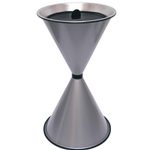 SZ Metall Standaschenbecher silbermetallic