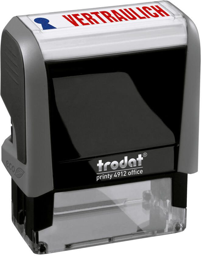 trodat Textstempel Office Ecoprinty "VERTRAULICH" 