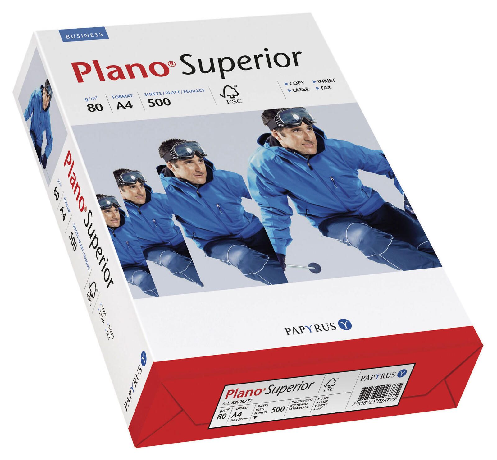 Plano Kopierpapier DIN A4 80 g/m²