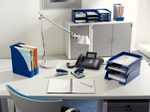 LEITZ Briefablage Jumbo DIN A4 blau