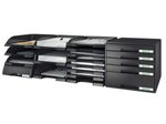 LEITZ Briefablage Jumbo DIN A4 schwarz
