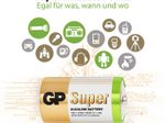 GP Batterien SUPER Mono D 1.5 V