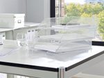 LEITZ Briefablage Plus DIN A4 glasklar