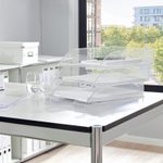 LEITZ Briefablage Plus DIN A4 glasklar