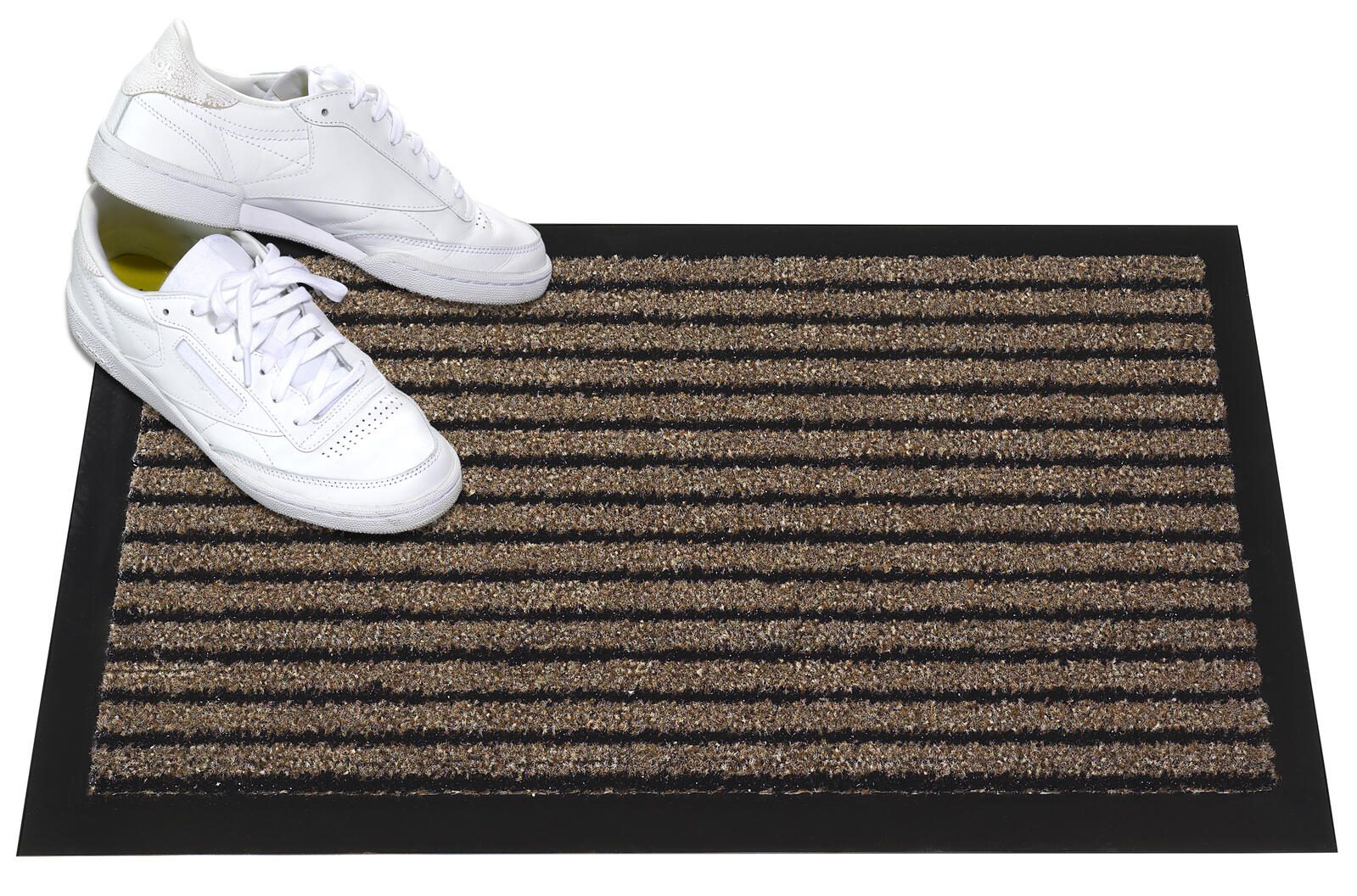 Mercury Fußmatte Grattant 40,0 x 60,0 cm braun gemustert