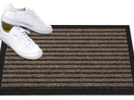 Mercury Fußmatte Grattant 40,0 x 60,0 cm braun gemustert