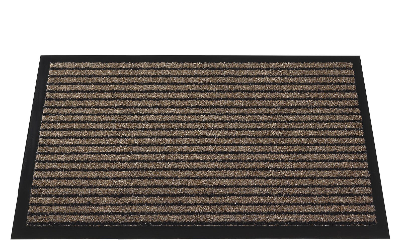 Mercury Fußmatte Grattant 60,0 x 90,0 cm braun gemustert