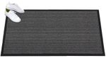 Mercury Fußmatte Grattant 90,0 x 150,0 cm anthrazit gemustert