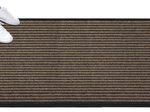 Mercury Fußmatte Grattant 90,0 x 150,0 cm braun gemustert