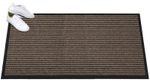 Mercury Fußmatte Grattant 90,0 x 150,0 cm braun gemustert