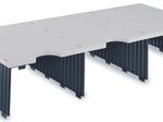 styro Styrodoc Jumbo Aufbaueinheit Sortierstation DIN C4 3 -Fach grau/schwarz