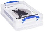 Really Useful Box Aufbewahrungsbox 4,0 l - 39,5 x 25,5 x 8,8 cm transparent