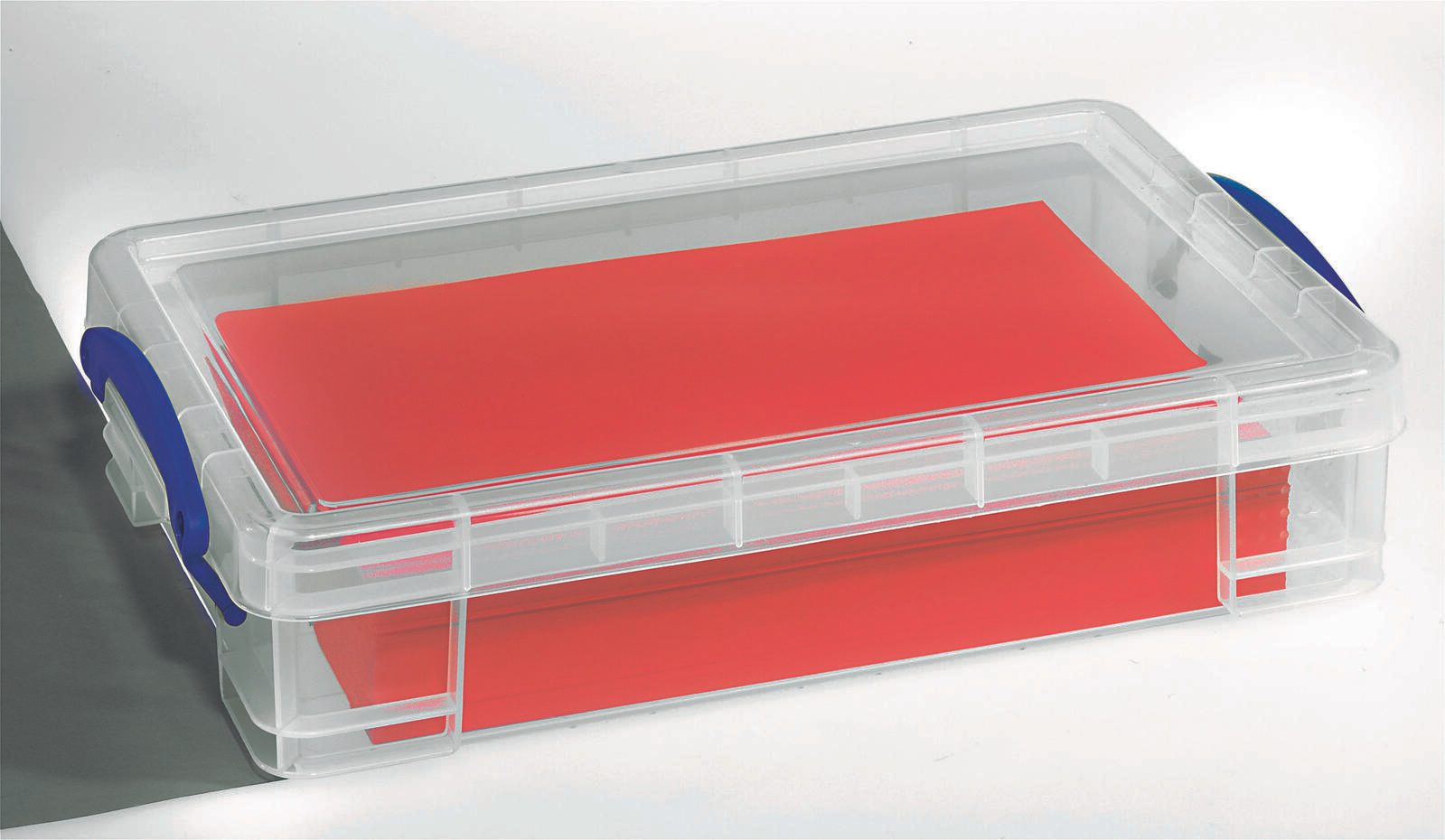 Really Useful Box Aufbewahrungsbox 4,0 l - 39,5 x 25,5 x 8,8 cm transparent