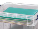 Really Useful Box Aufbewahrungsbox 4,0 l - 39,5 x 25,5 x 8,8 cm transparent