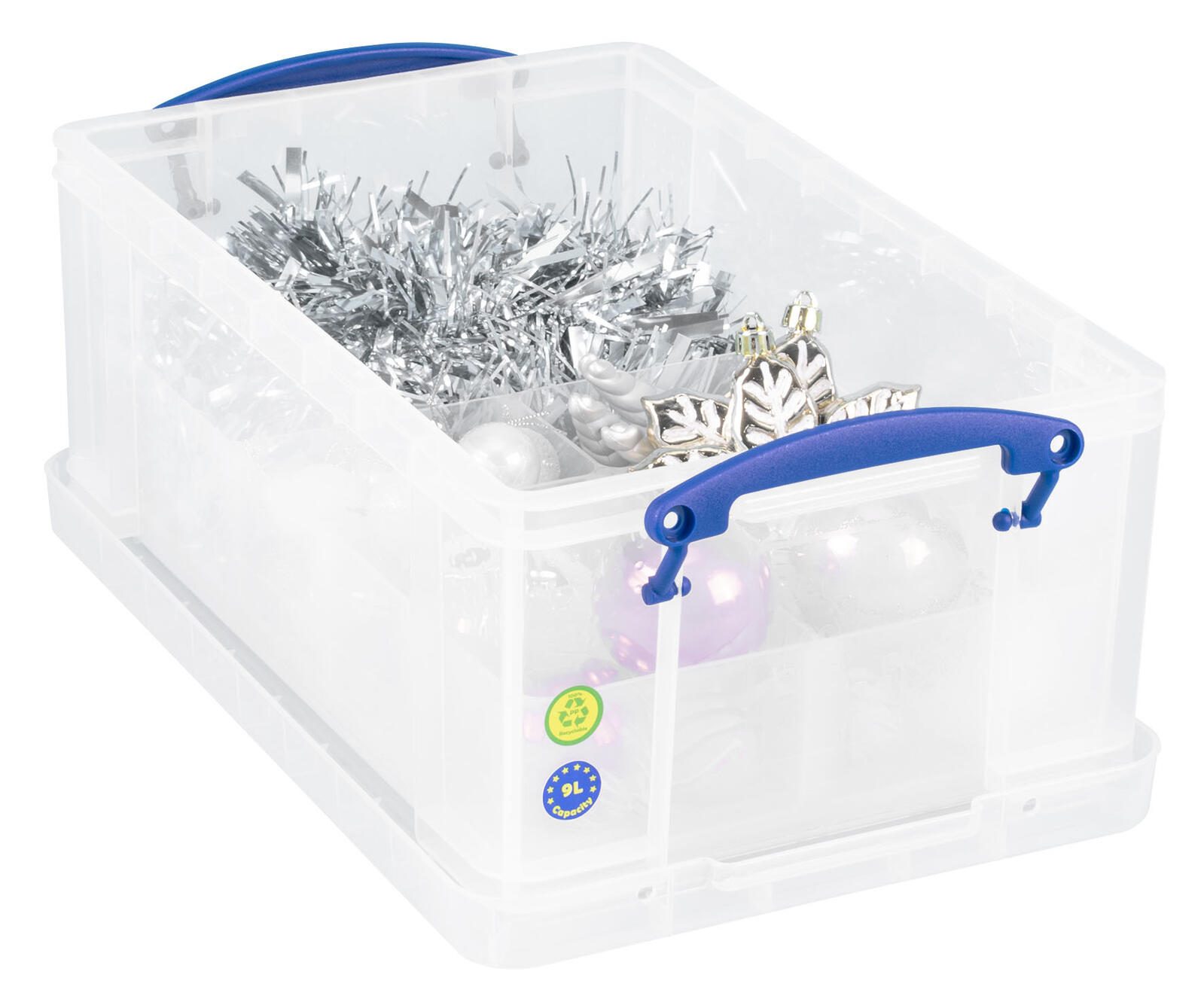 Really Useful Box Aufbewahrungsbox 9,0 l - 39,5 x 25,5 x 15,5 cm transparent
