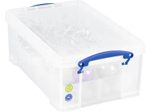 Really Useful Box Aufbewahrungsbox 9,0 l - 39,5 x 25,5 x 15,5 cm transparent