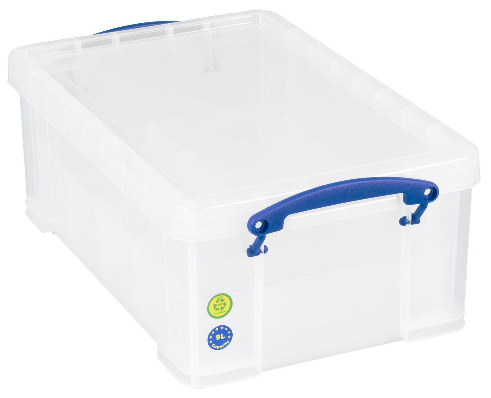 Really Useful Box Aufbewahrungsbox 9,0 l - 39,5 x 25,5 x 15,5 cm transparent