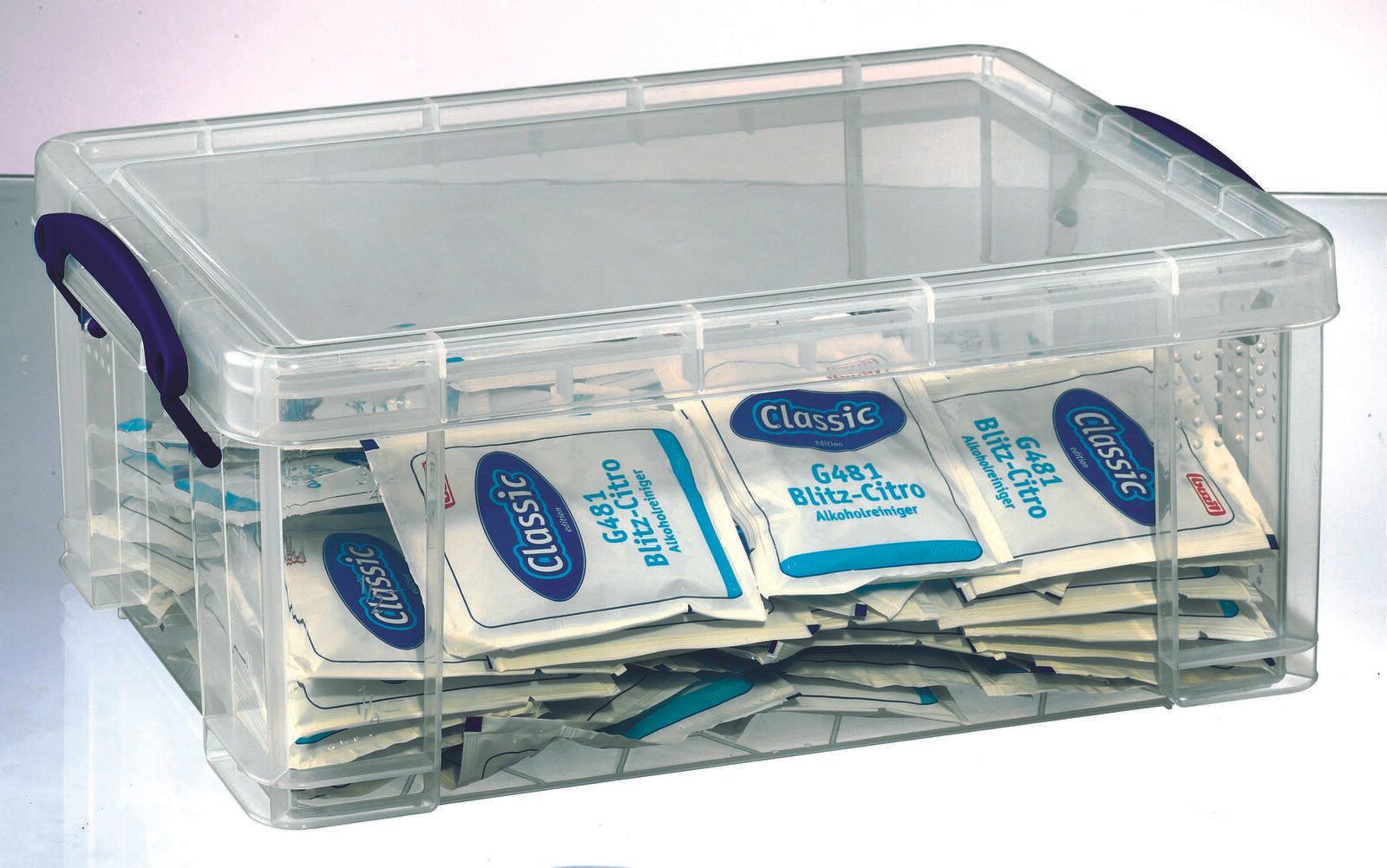Really Useful Box Aufbewahrungsbox 9,0 l - 39,5 x 25,5 x 15,5 cm transparent