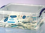 Really Useful Box Aufbewahrungsbox 9,0 l - 39,5 x 25,5 x 15,5 cm transparent