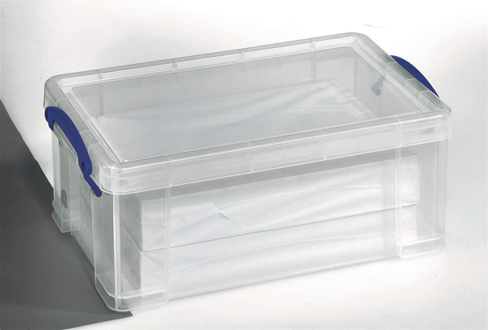 Really Useful Box Aufbewahrungsbox 9,0 l - 39,5 x 25,5 x 15,5 cm transparent