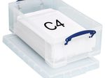 Really Useful Box Aufbewahrungsbox 12,0 l - 46,5 x 27,0 x 15,0 cm transparent