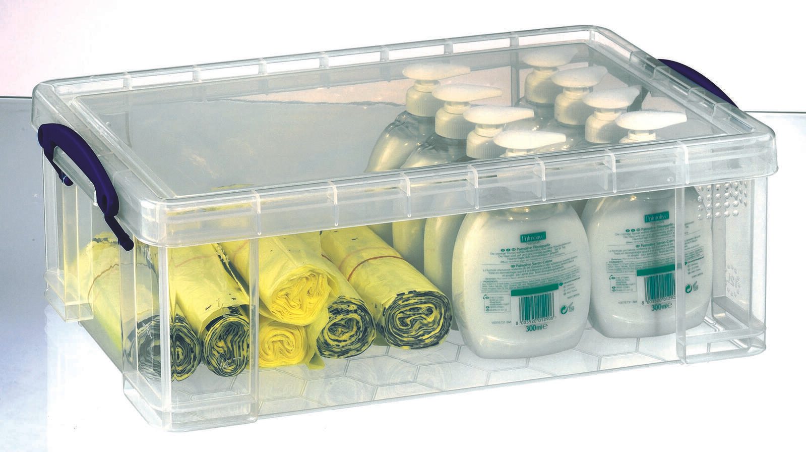 Really Useful Box Aufbewahrungsbox 12,0 l - 46,5 x 27,0 x 15,0 cm transparent