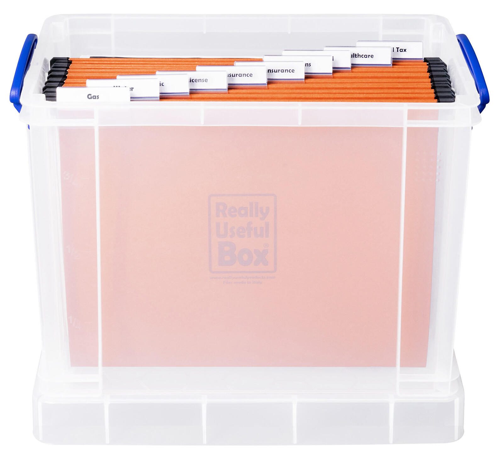 Really Useful Box Aufbewahrungsbox 19,0 l - 39,5 x 25,5 x 29,0 cm transparent