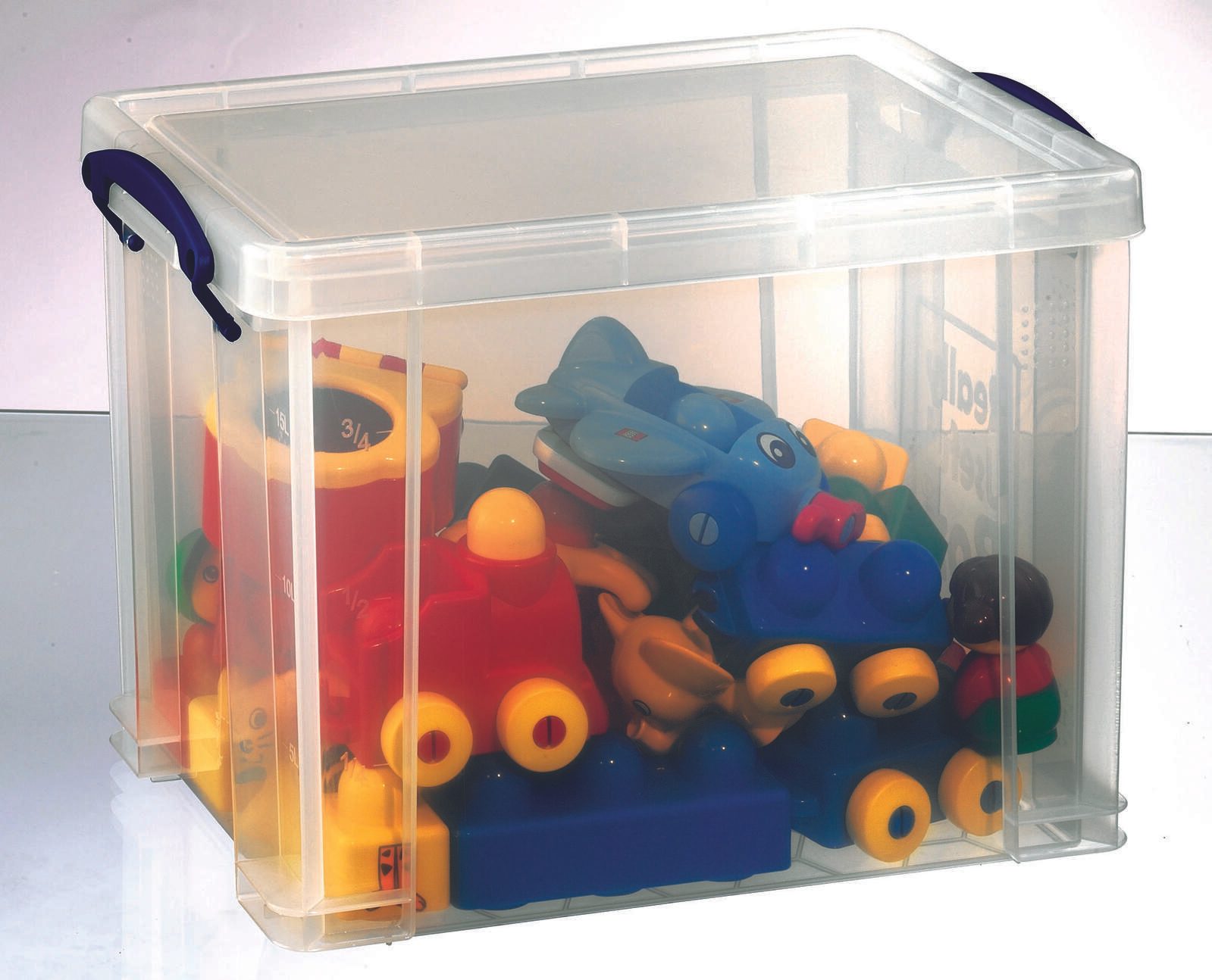 Really Useful Box Aufbewahrungsbox 19,0 l - 39,5 x 25,5 x 29,0 cm transparent