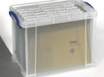 Really Useful Box Aufbewahrungsbox 19,0 l - 39,5 x 25,5 x 29,0 cm transparent