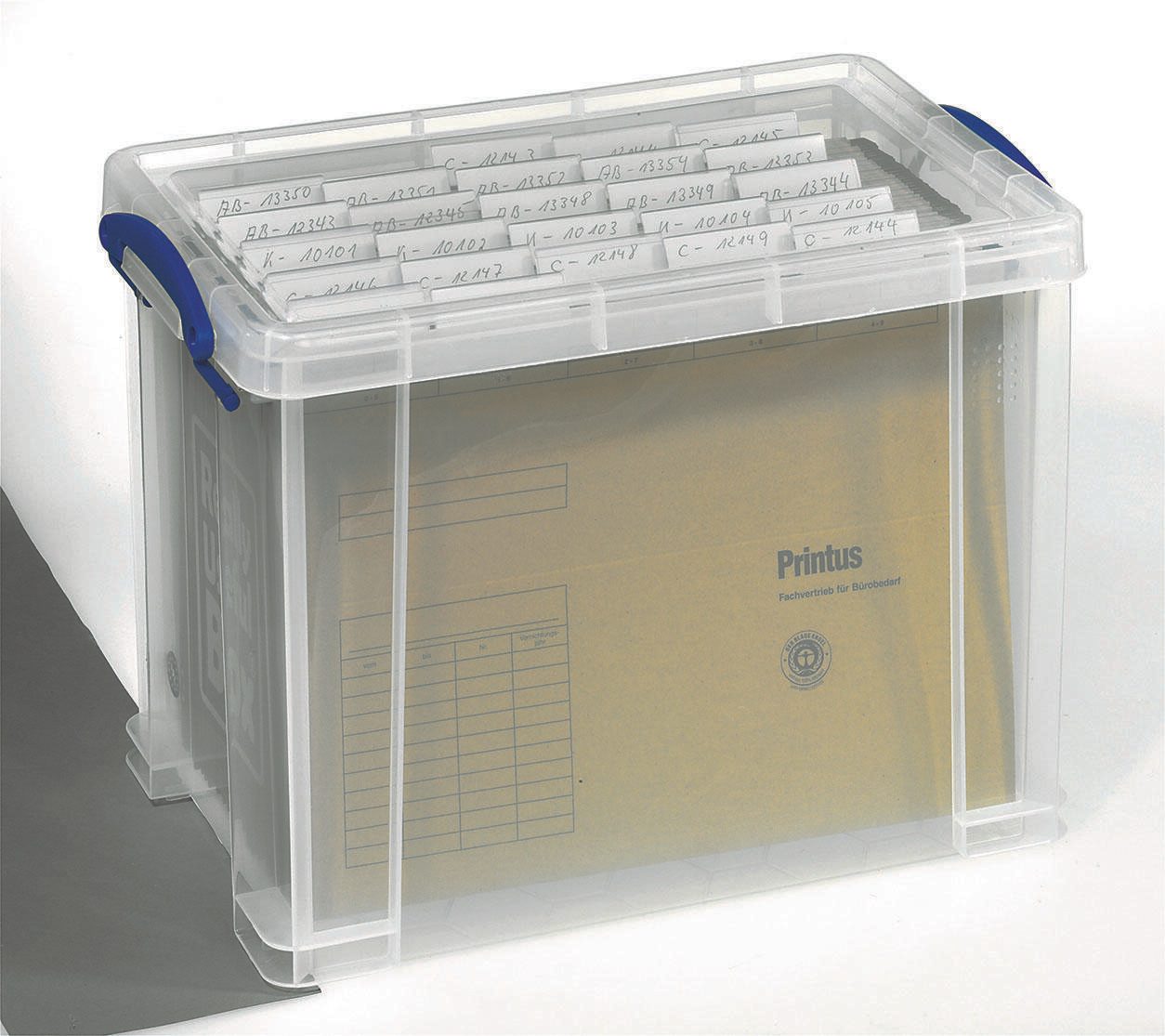 Really Useful Box Aufbewahrungsbox 19,0 l - 39,5 x 25,5 x 29,0 cm transparent