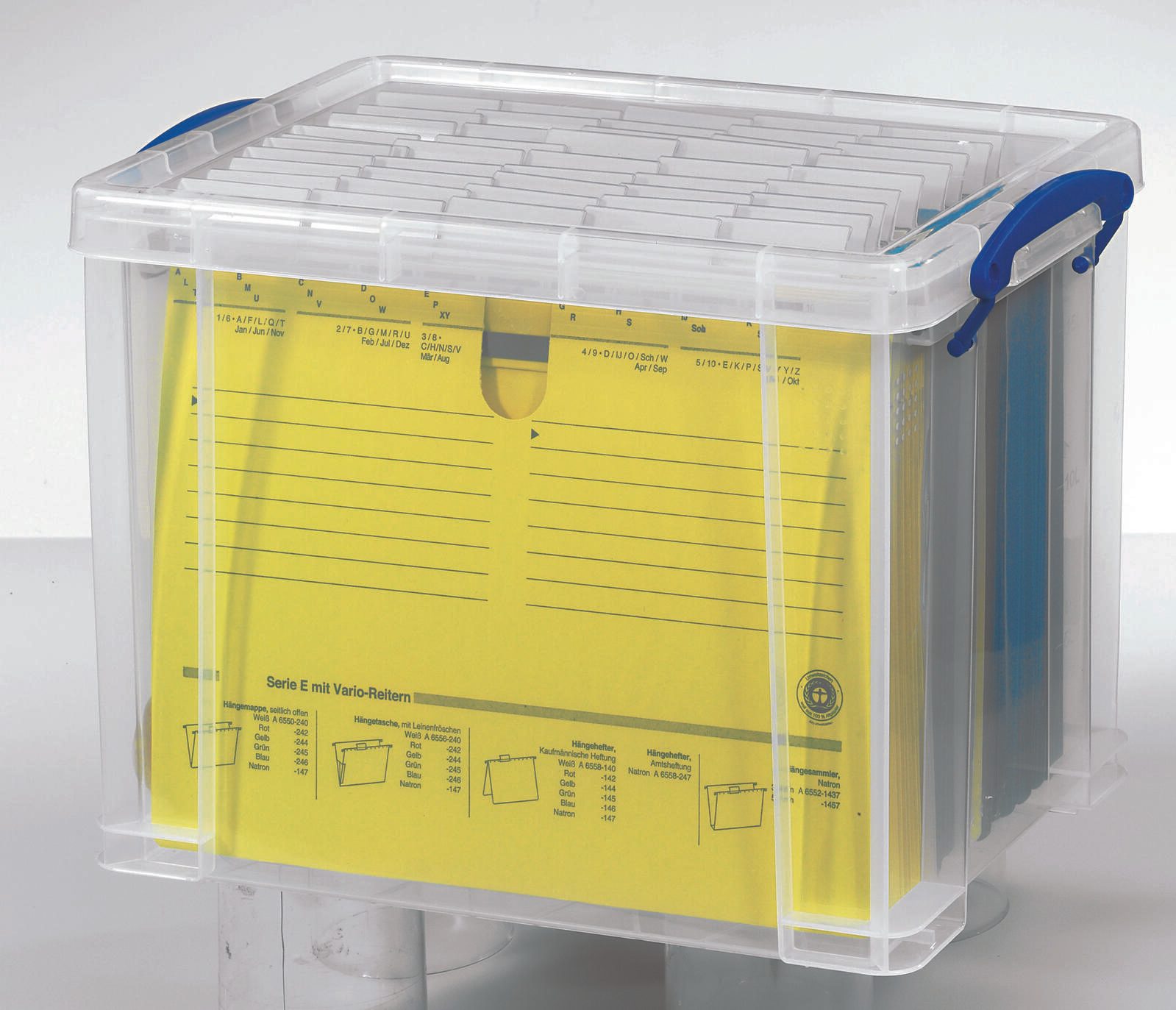 Really Useful Box Aufbewahrungsbox 19,0 l - 39,5 x 25,5 x 29,0 cm transparent