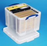 Really Useful Box Aufbewahrungsbox 35,0 l - 48,0 x 39,0 x 31,0 cm transparent