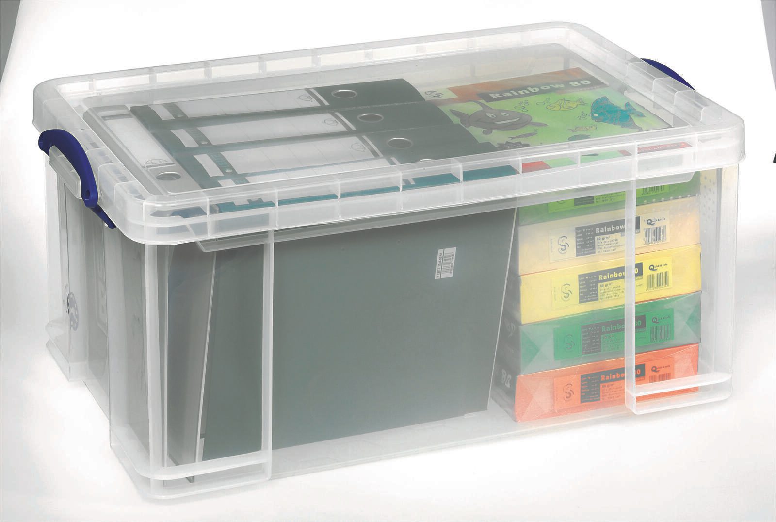 Really Useful Box Aufbewahrungsbox 64,0 l - 71,0 x 44,0 x 31,0 cm transparent