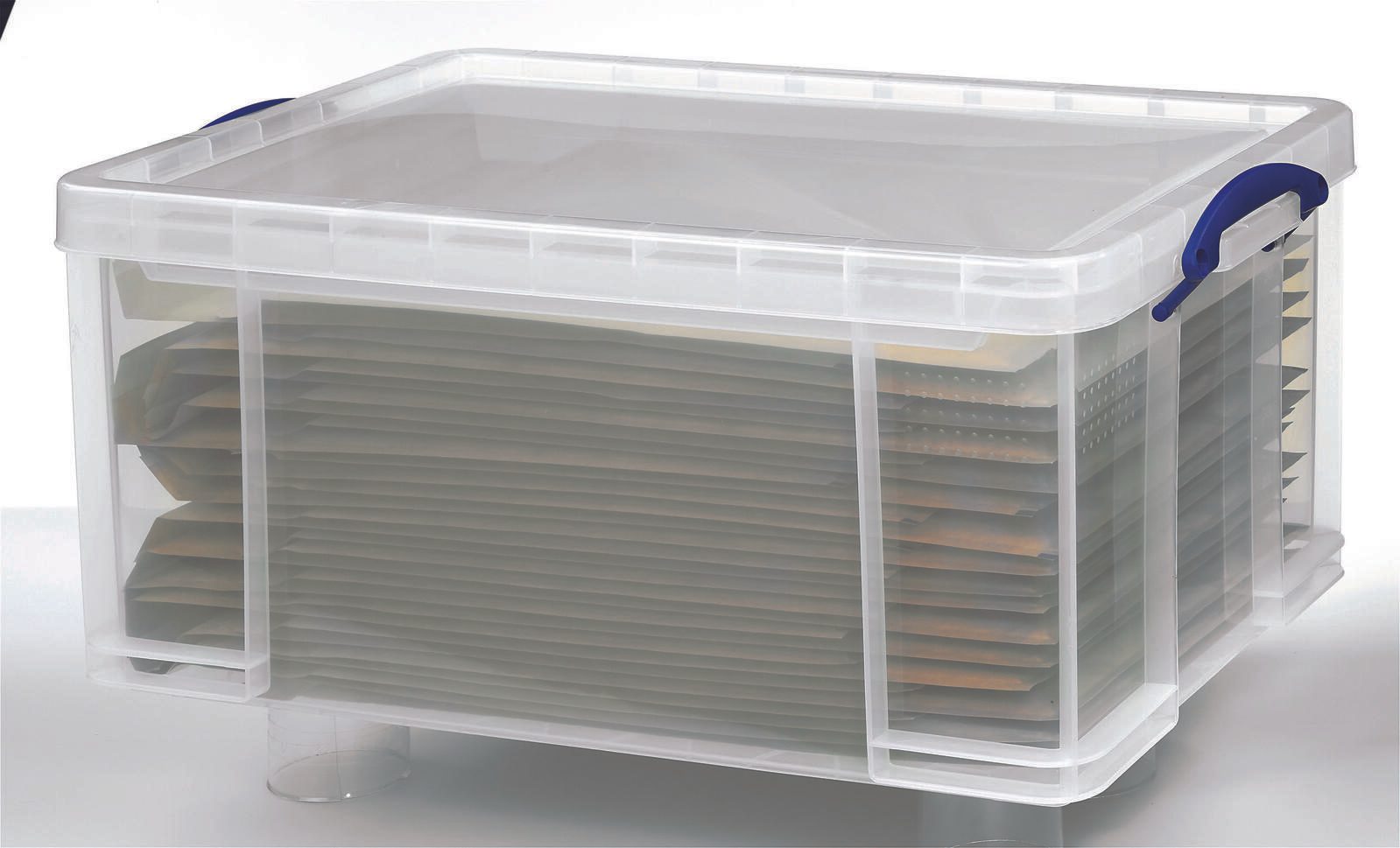 Really Useful Box Aufbewahrungsbox 64,0 l - 71,0 x 44,0 x 31,0 cm transparent