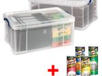 Really Useful Box Aufbewahrungsbox 64,0 l - 71,0 x 44,0 x 31,0 cm transparent