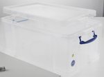 Really Useful Box Aufbewahrungsbox 64,0 l - 71,0 x 44,0 x 31,0 cm transparent