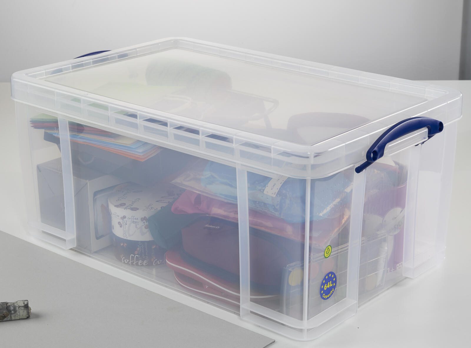 Really Useful Box Aufbewahrungsbox 64,0 l - 71,0 x 44,0 x 31,0 cm transparent